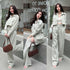 Long Sleeve Button Shirt with Trouser